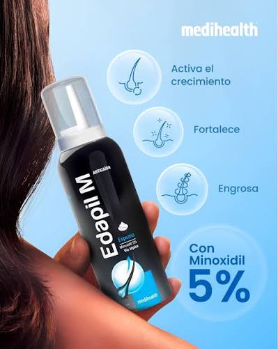 Edapil M Espuma Minoxidil 5% F/100 G