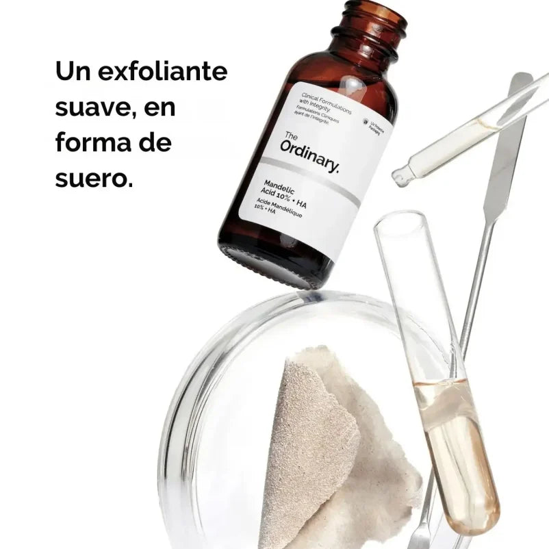 The Ordinary Mandelic Acid 10% + HA | Exfoliante suave
