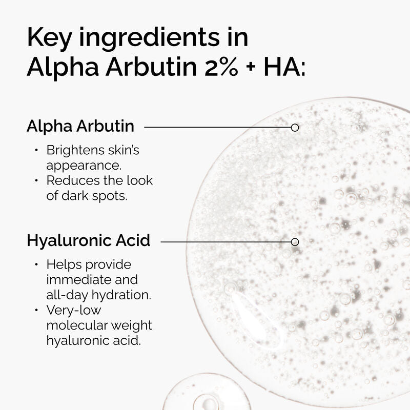 The Ordinary Alpha Arbutin 2% + HA | Sérum Anti Manchas