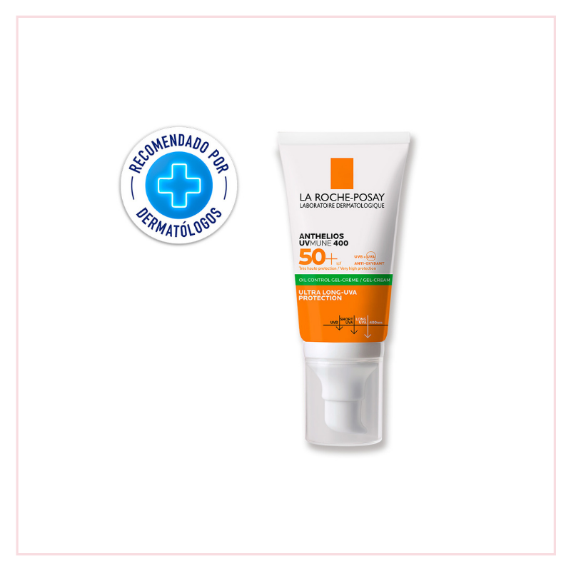 La Roche Posay Anthelios UVMUNE Gel Oil Control SPF50+ sin color