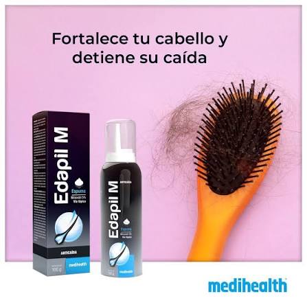 Edapil M Espuma Minoxidil 5% F/100 G