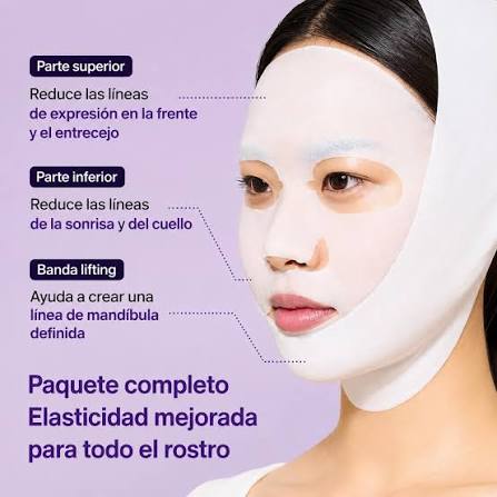 NAD Bio Lifting-sil para todo el rostro Mask - Numbuzin N.º 9 (una mascarilla)